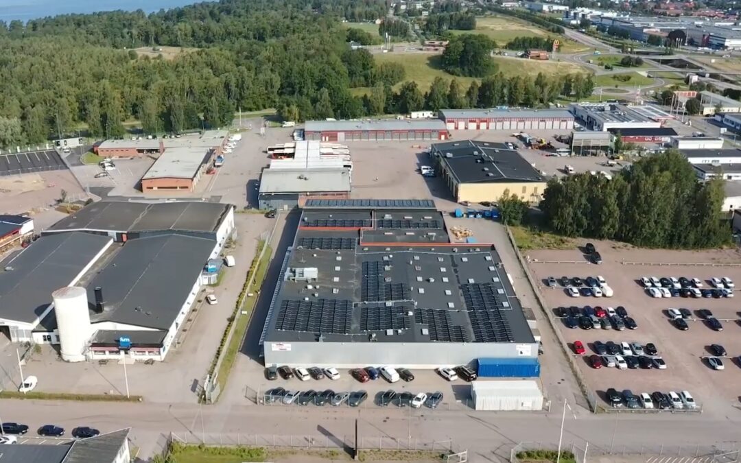 Solpaneler Euroflon/Åholmen holding